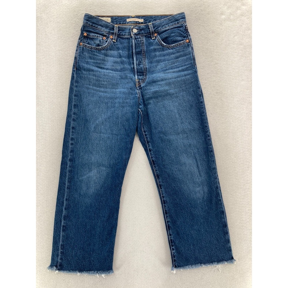 Levi’s Ribcage Straight Ankle Jeans